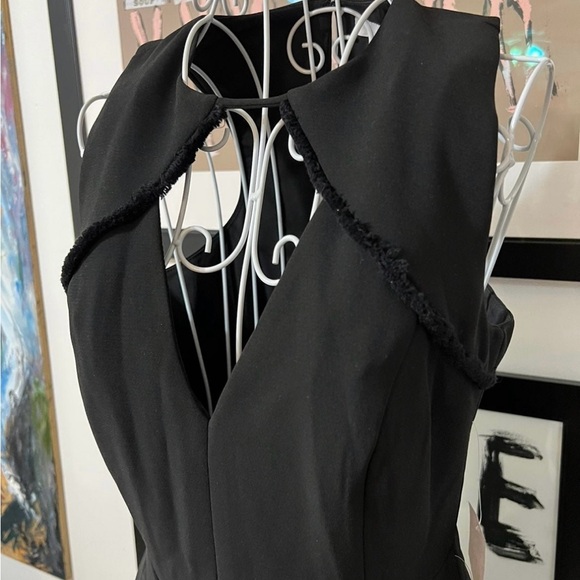 Nordstrom Harlyn Black Cut Out Drop Waist Cocktail Dress, Small, NWT - Picture 5 of 7